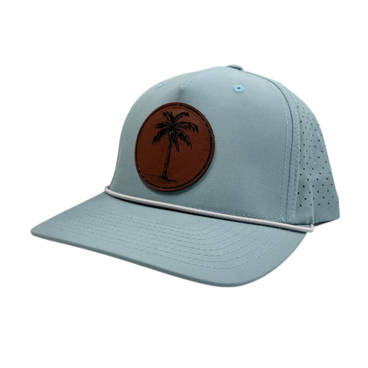 Palm Tree Aqua Sport Cap