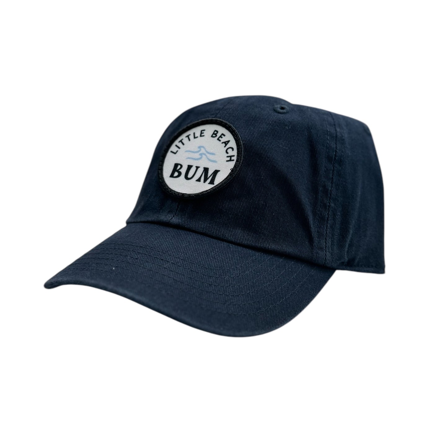 Little Beach Bum TODDLER Navy Blue/ White Washed Ball Cap