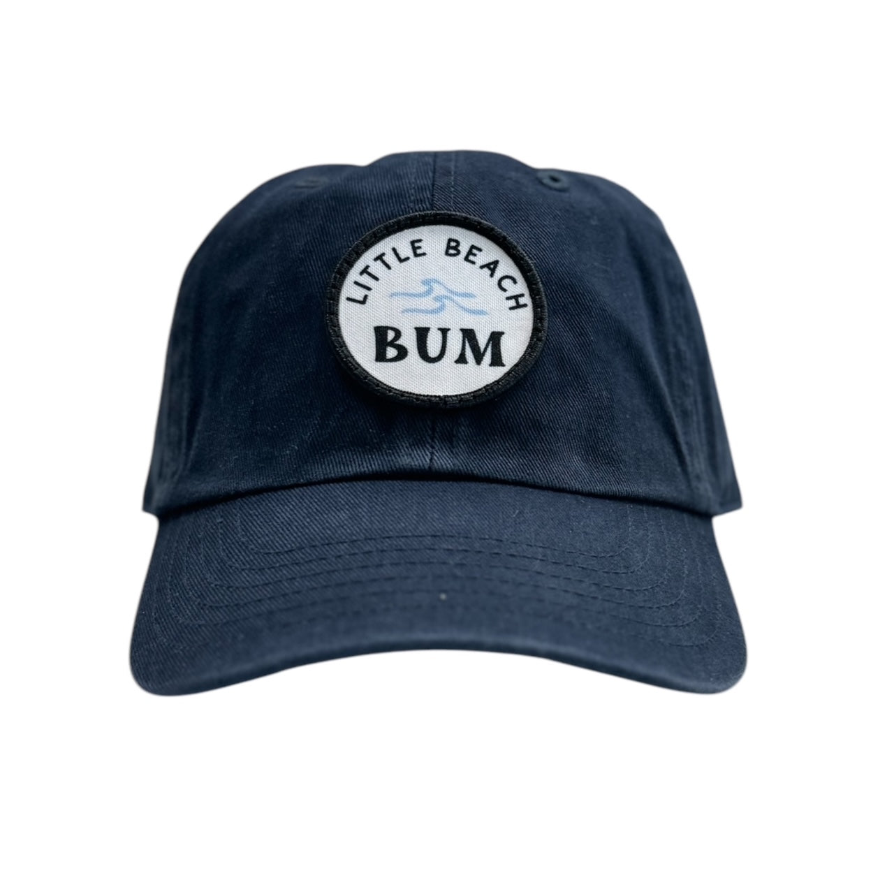 Little Beach Bum TODDLER Navy Blue/ White Washed Ball Cap