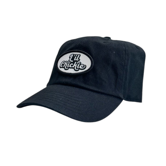 L'il Chickie TODDLER Black/White Washed Ball Cap