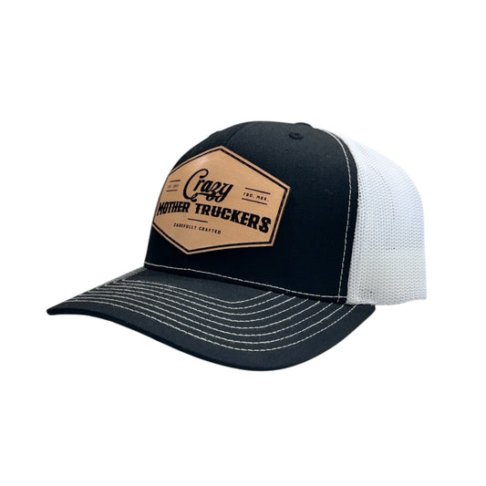 Icon Logo Black/White Trucker Hat