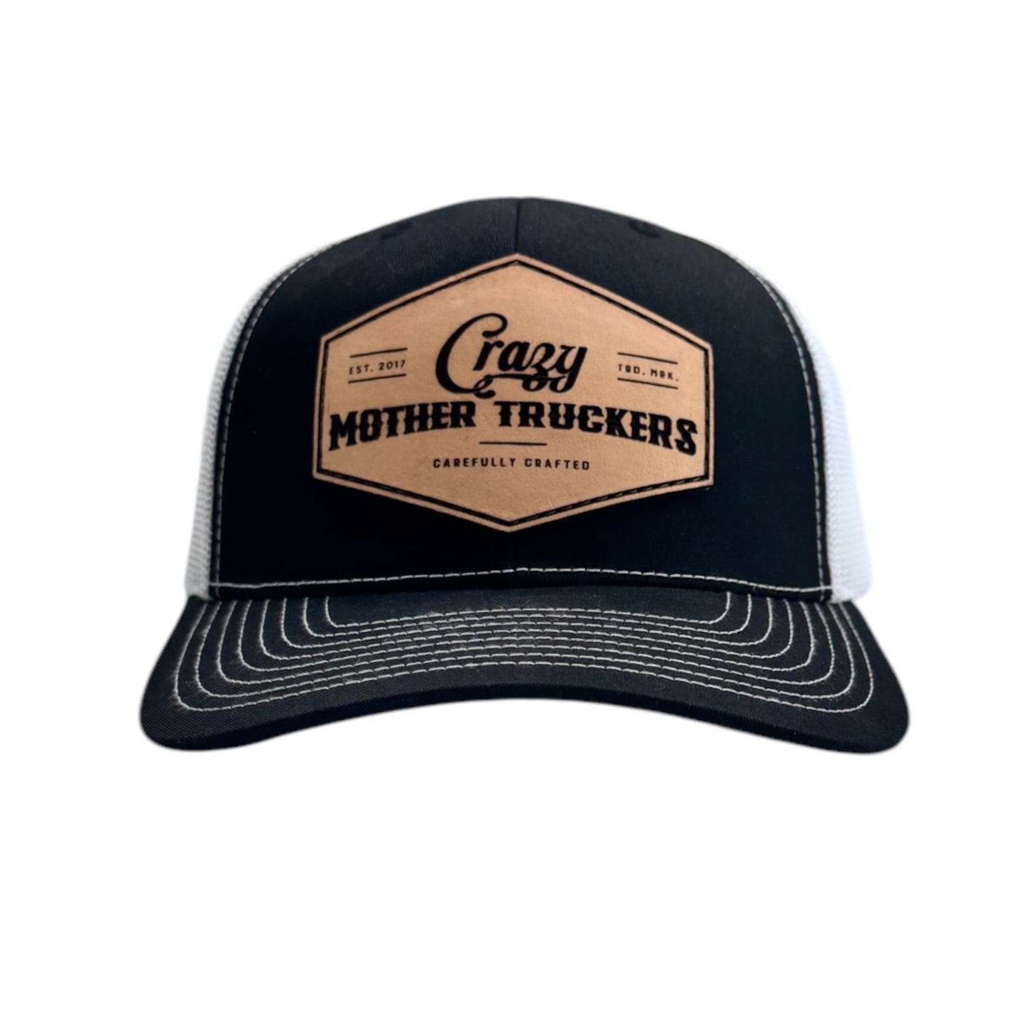 Icon Logo Black/White Trucker Hat