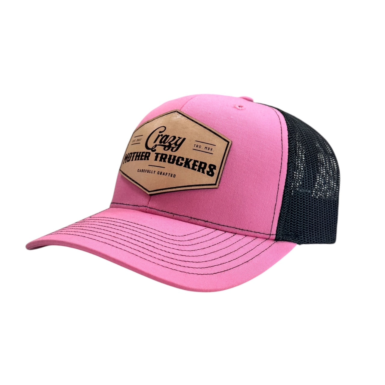 Icon Logo Pink/Black Trucker Hat